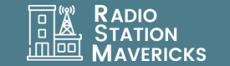 Radio Station Mavericks Logo Design